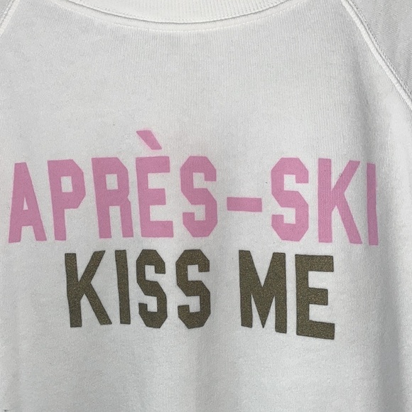 Wildfox 🦊💋 apres ski kiss me sweatshirt - Picture 4 of 8